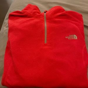 1/4 zip Northface XL